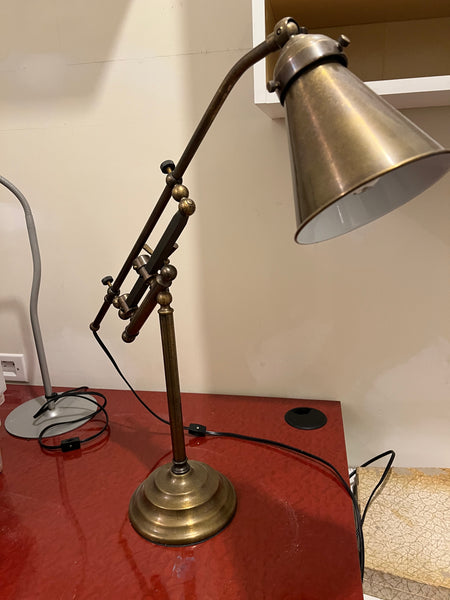 French Industrial Style Rail Desk Lamp