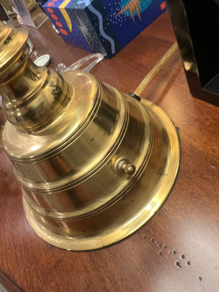 Scully and Scully Brass Table Lamp
