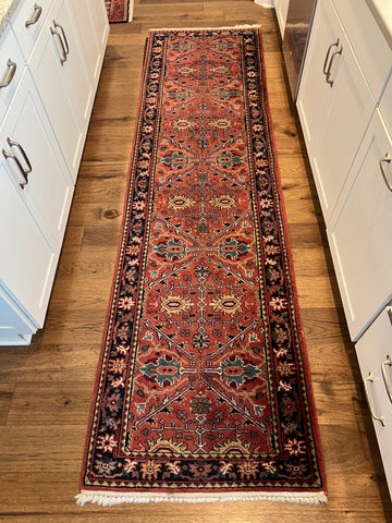 Traditional Heriz Runner Rug