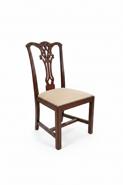 Set of 12 Italian Chippendale Dining Chairs