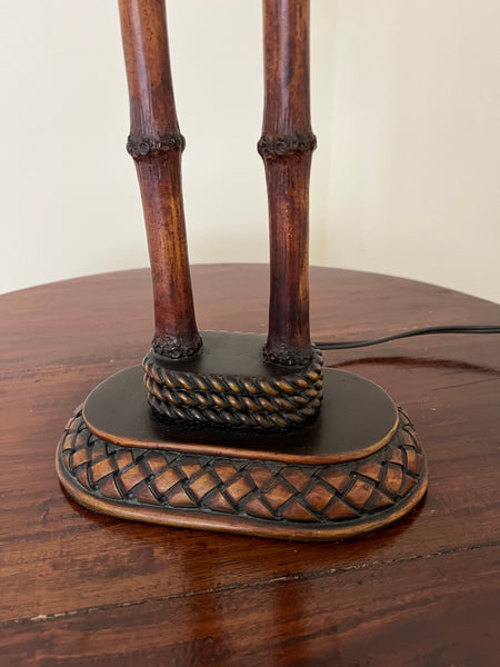 Bamboo Rattan Table Lamp