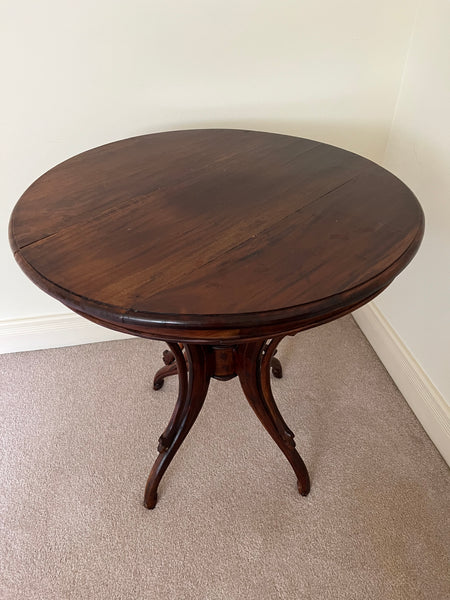 Antique Walnut Accent Side Table