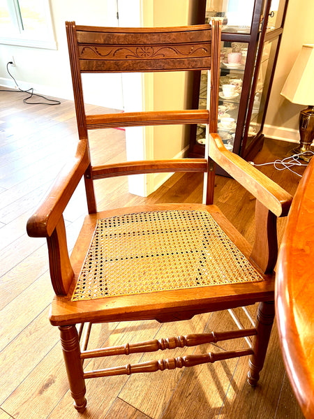 Solid Wood Dining Table and 6 Chairs