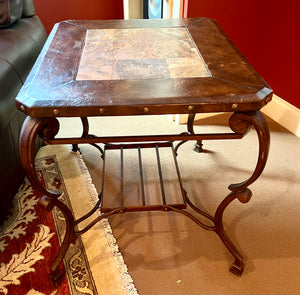 Pair of Iron Side Tables