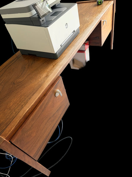 Jens Risom Design Inc Mid-Century Modern Executive Desk 1960's