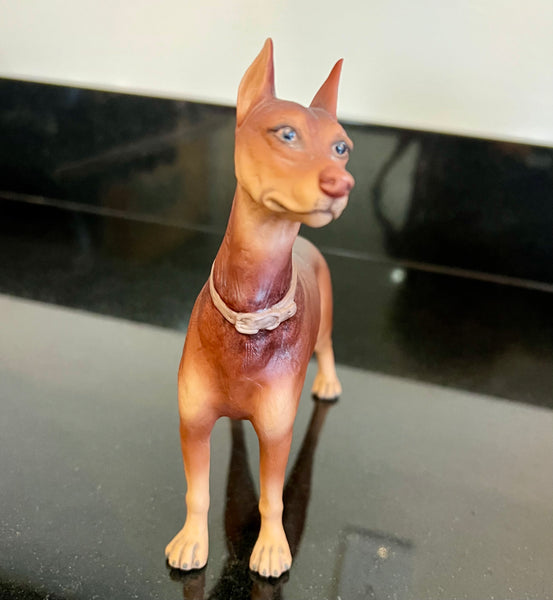 Boehm Doberman Pinscher Porcelain Figurine