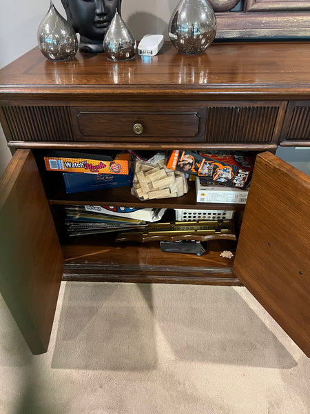Vintage Credenza Sideboard Desk