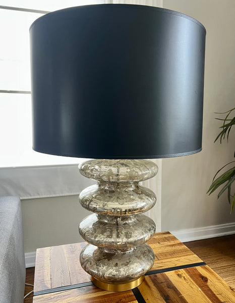 Rare 1960's MCM Carlo Nason for Mazzega Four Tier Murano Table Lamp