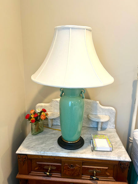 Frederick Cooper Green Ginger Jar Table Lamp