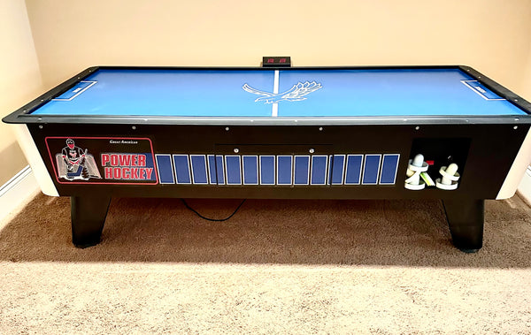 Great American 7' Power Air Hockey with Side Electric Score