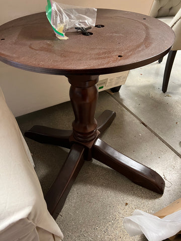 Pottery Barn 45" Round Pedestal Dining Table