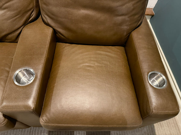 American Leather Holden 3 Piece Power Recliner Theater Seating