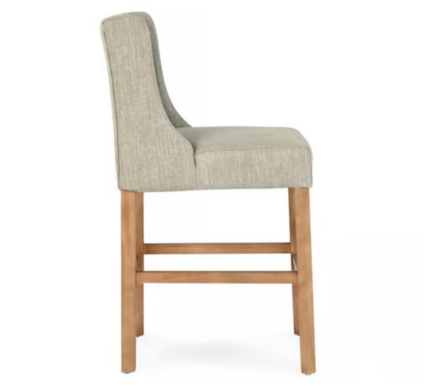 LUXEDECOR Cayle Tufted Counter Height Bar Stools (4 Available)
