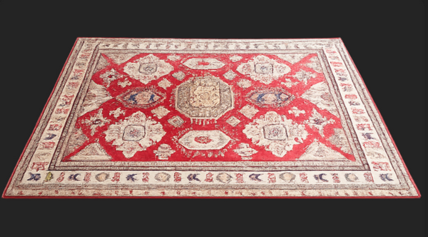 Kazak Style Hand Knotted 100% Wool Area Rug 8'x10'