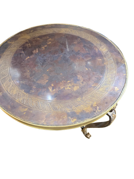 Vintage HENREDON French Empire Gueridon Side Table