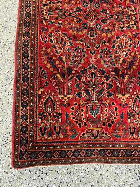 Antique Small Handmade Area Rug