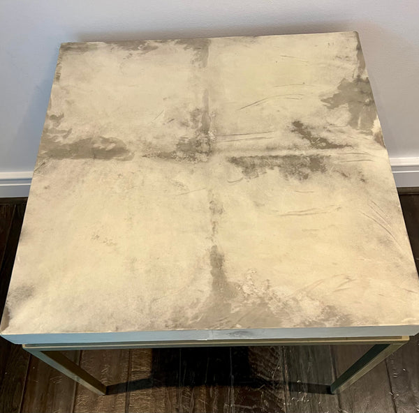 Made Goods Gabby Faux Marble Side Table