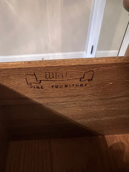 White Fine Furniture Vintage Dresser Chest of Drawers