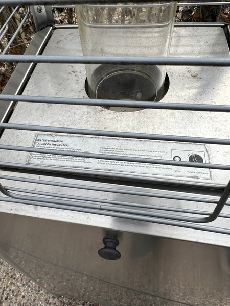 Outdoor Gas Tube Heater (2 Available)