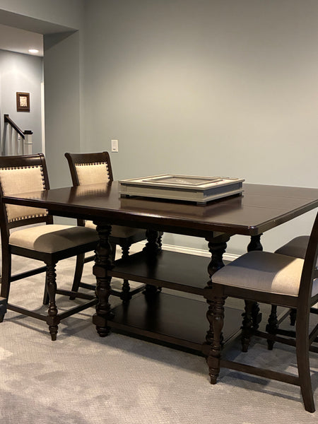 Havertys High Top Table and 4 Chairs