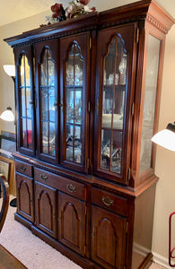 Broyhill Breakfront China Cabinet