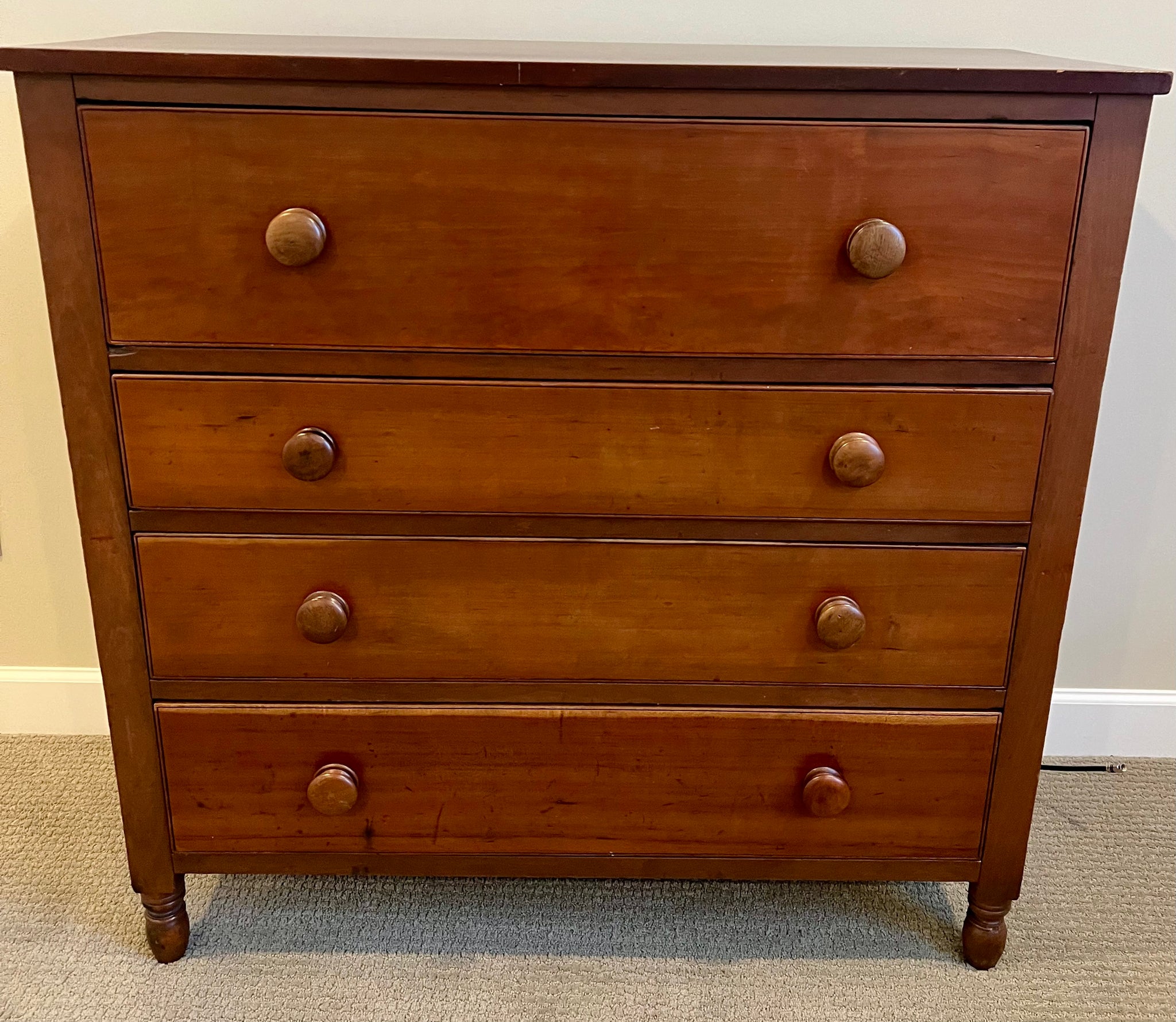 Antique Four Drawer Chest Dresser