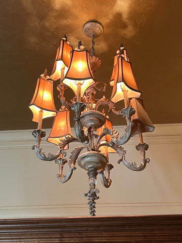 Fine Art Lamps Scrolled Acanthus Chandelier
