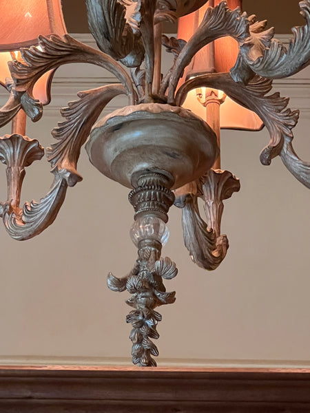 Fine Art Lamps Scrolled Acanthus Chandelier
