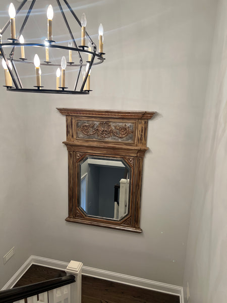 Carved Gilt Wood Mirror