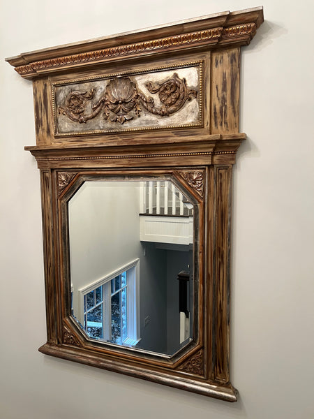 Carved Gilt Wood Mirror