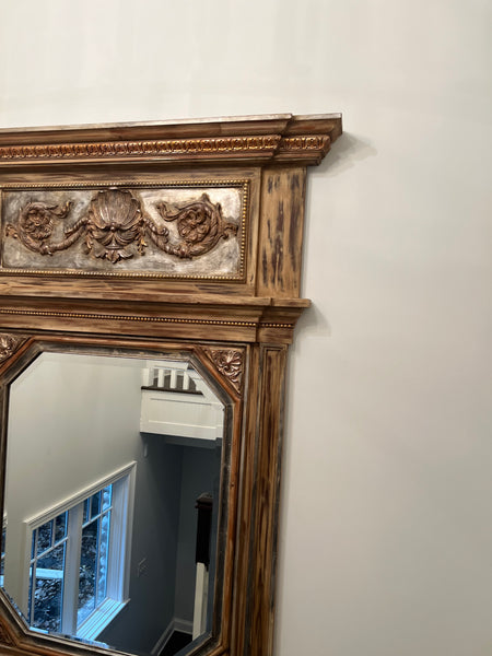 Carved Gilt Wood Mirror