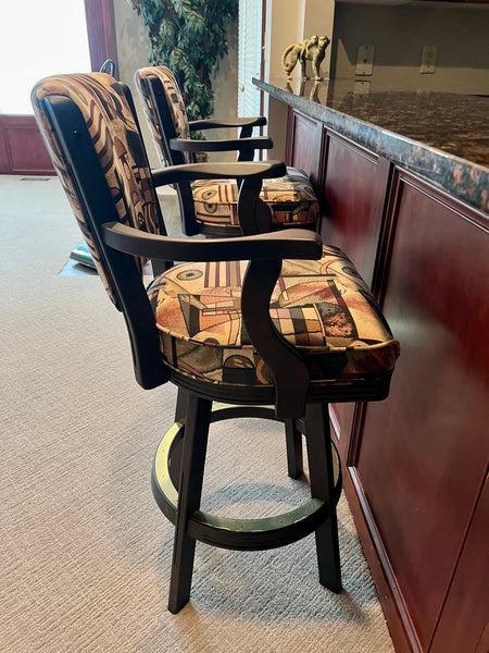 Mikhail Darafeev Swivel Bar Stool (4 Available)