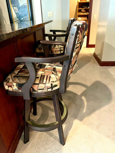 Mikhail Darafeev Swivel Bar Stool (4 Available)