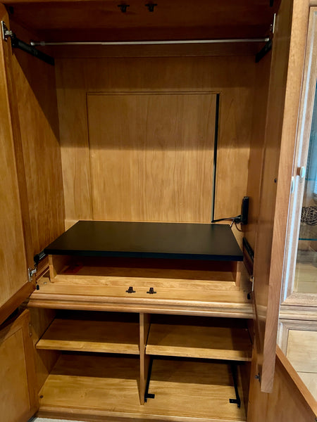 Thomasville Expressions 2 Piece Entertainment Center China Cabinet