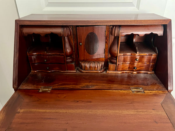 Vintage Chippendale Style Secretery