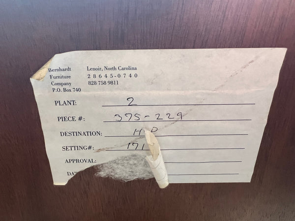 Bernhardt Furniture 3 Drawer Nightstand Dresser