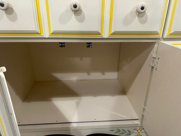 Bassett French Provincial Dresser with Mirror Circa 1970