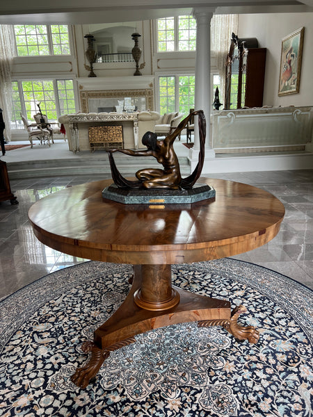 Antique Regency William IV Rosewood Dining Entry Table