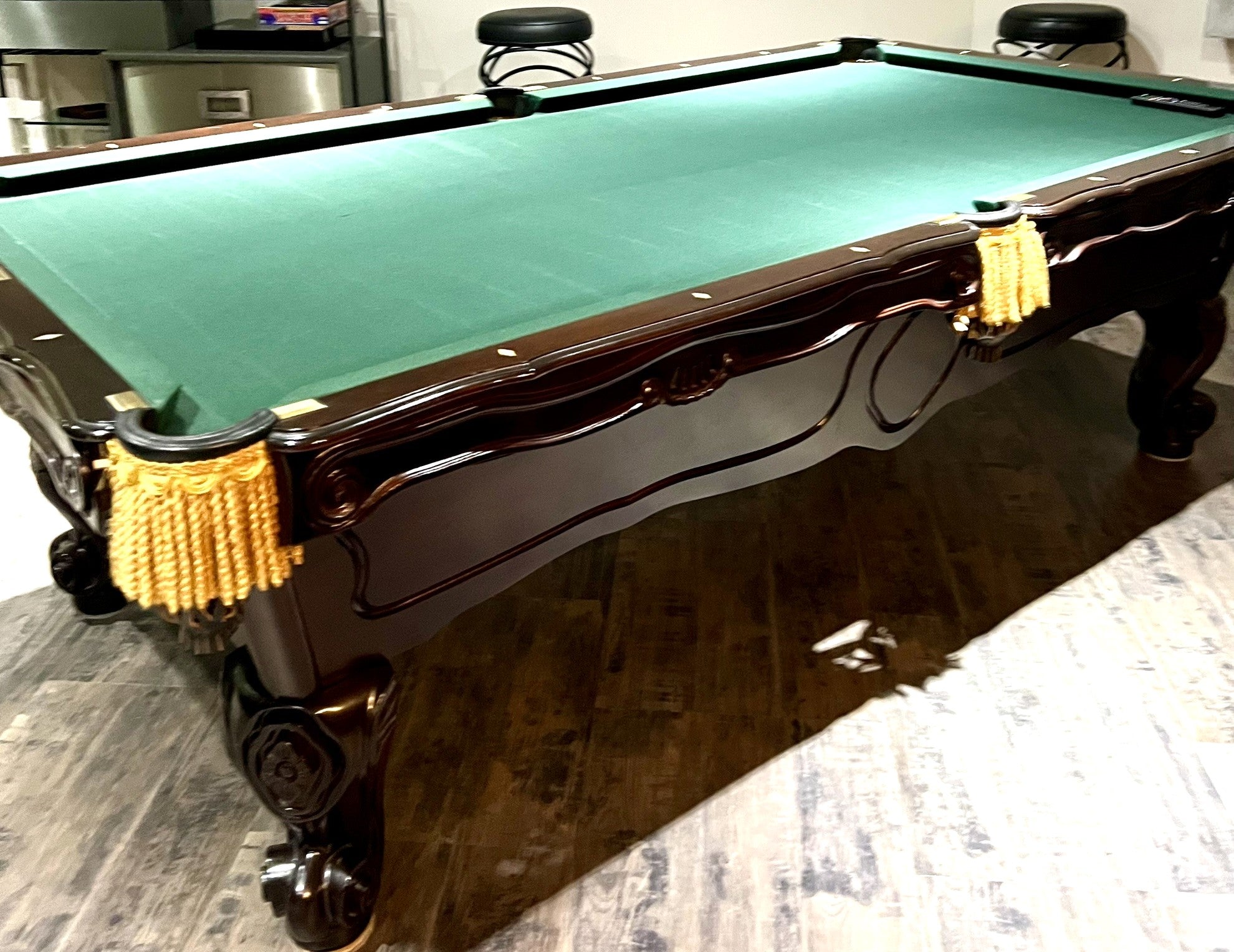 Brunswick Orleans 9' Slate Pool Table Billiards and Accessories