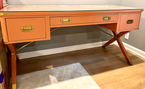 Asheworth Campaign Desk by Suzanne Kasler for Hickory Chair