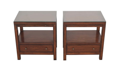 Pair of Mao Now Nightstands by Mitchell Gold + Bob Williams