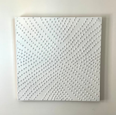 White Minimalist Canvas Art