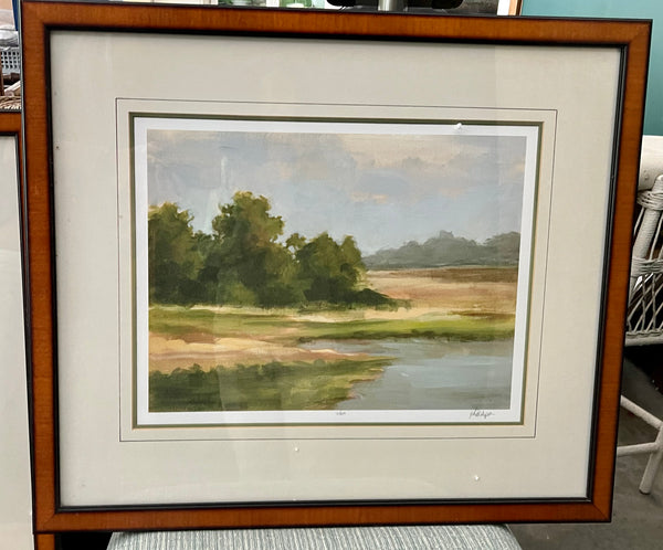 Pair of Ethan Harper Limited Edition Giclee's Signed, Numbered and Framed by Trowbridge