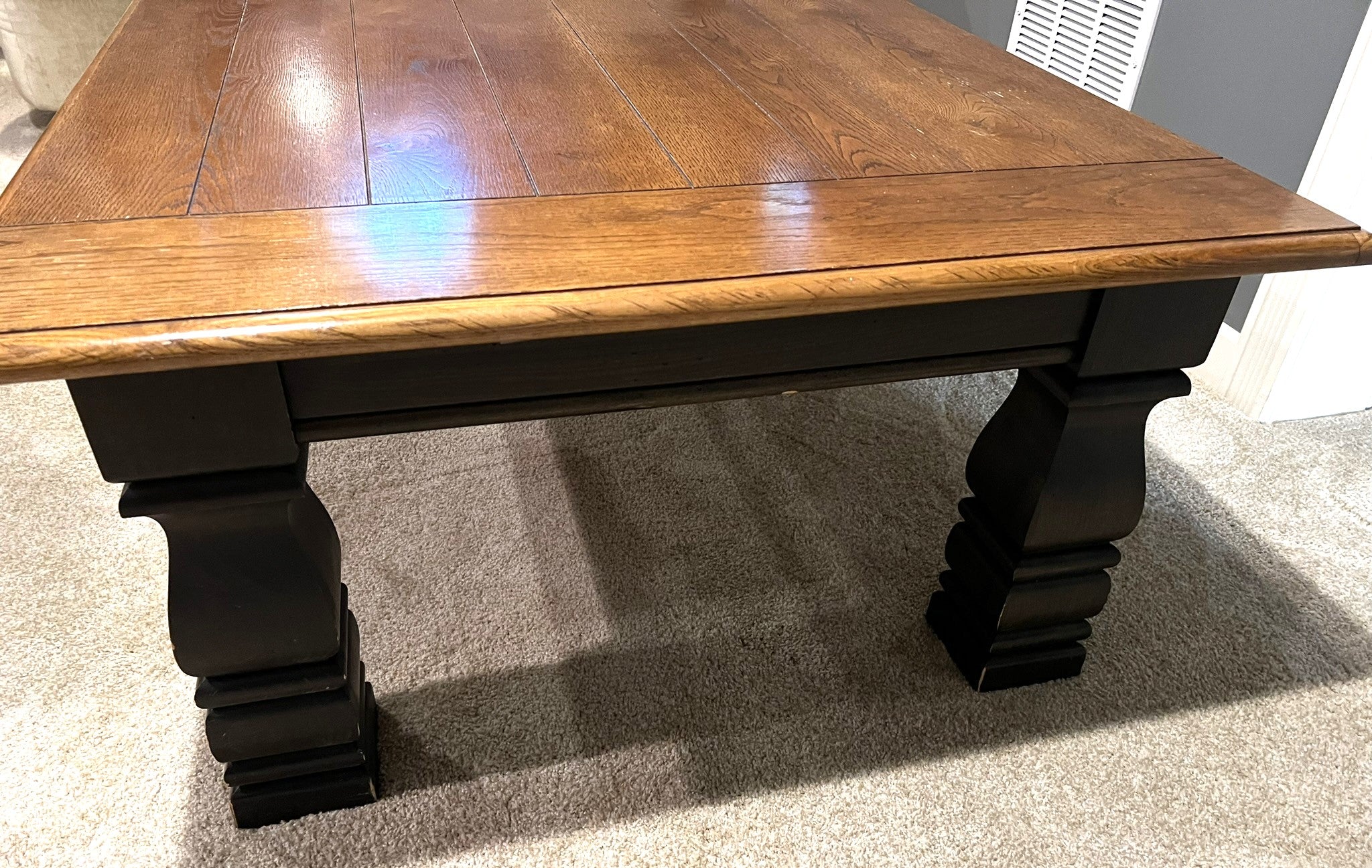 Lane Furniture コーヒーテーブル Lane Furniture Solid Pine Coffee Table – KLM Luxury Consignment