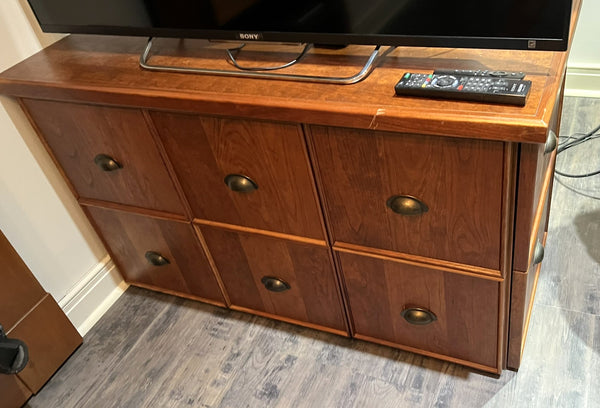 Pair of Custom Made File Cabinets