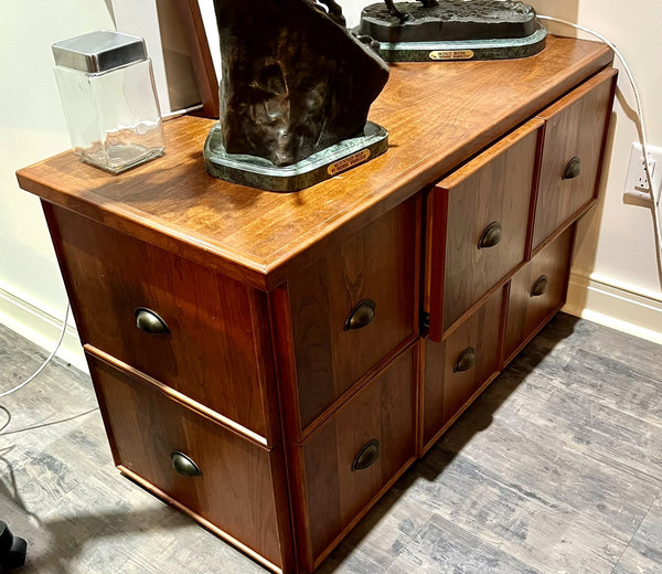 Pair of Custom Made File Cabinets