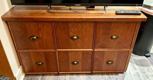 Pair of Custom Made File Cabinets