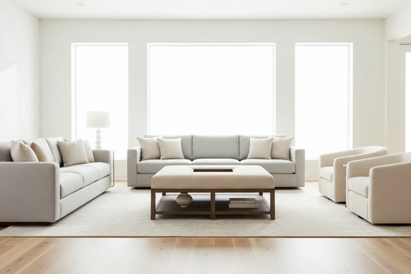 Michael Weiss for Vanguard Wayland Large Square Ottoman