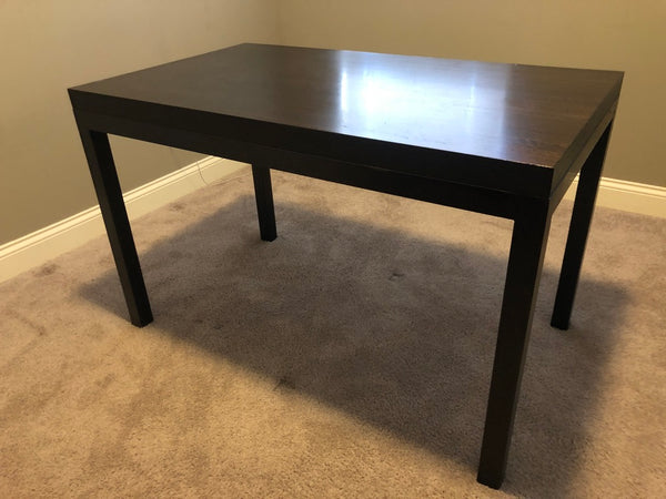 Crate & Barrel Parsons Dining Table or Writing Desk