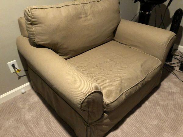 Upholstered Chair and a 1-2 by Rowe Furniture